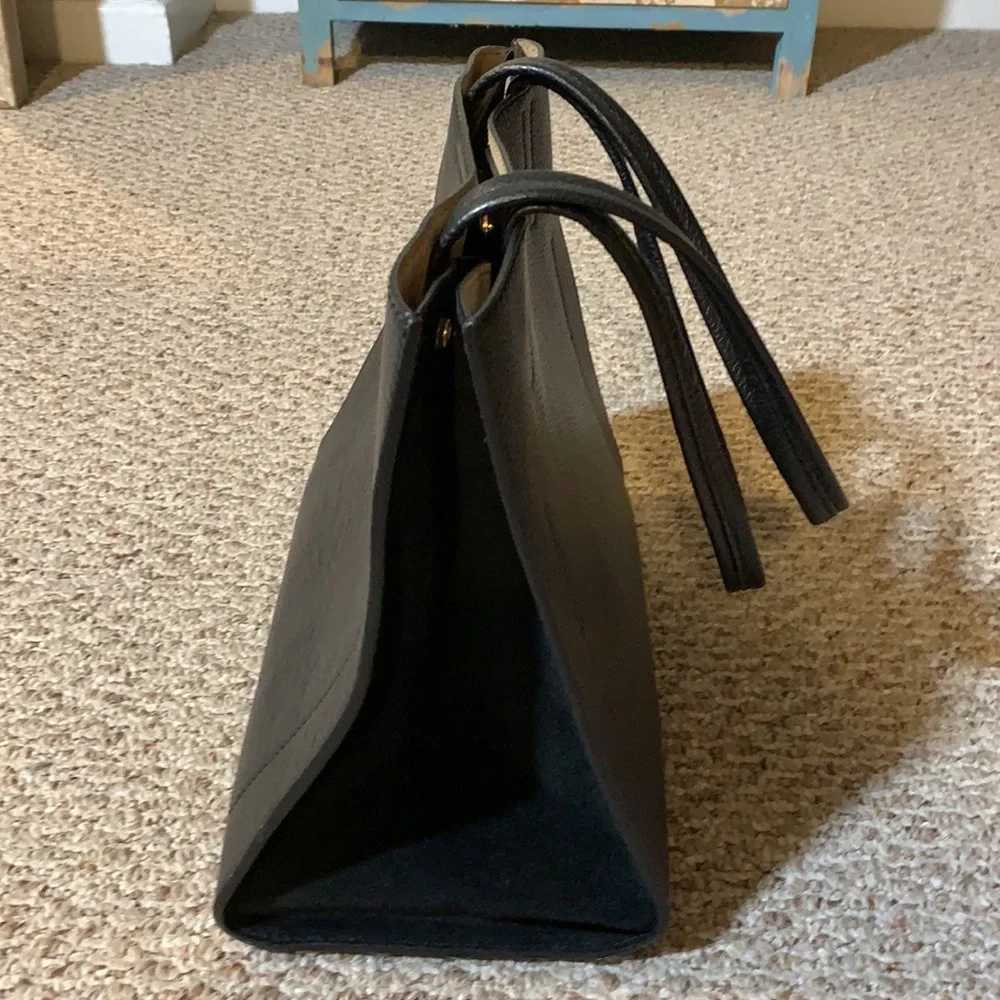 COPY - Banana Republic Leather Expandable Tote Bag